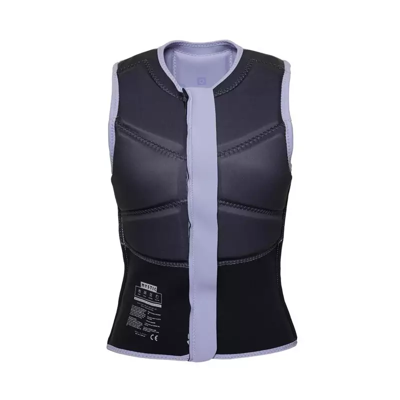 Gilet impact kitesurf/windsurf femme MYSTIC Star Front Zip Pastel Lilac