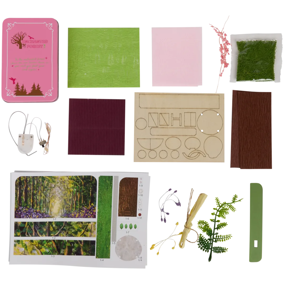Kit créatif modèle réduit dans une boîte Crafts & Co