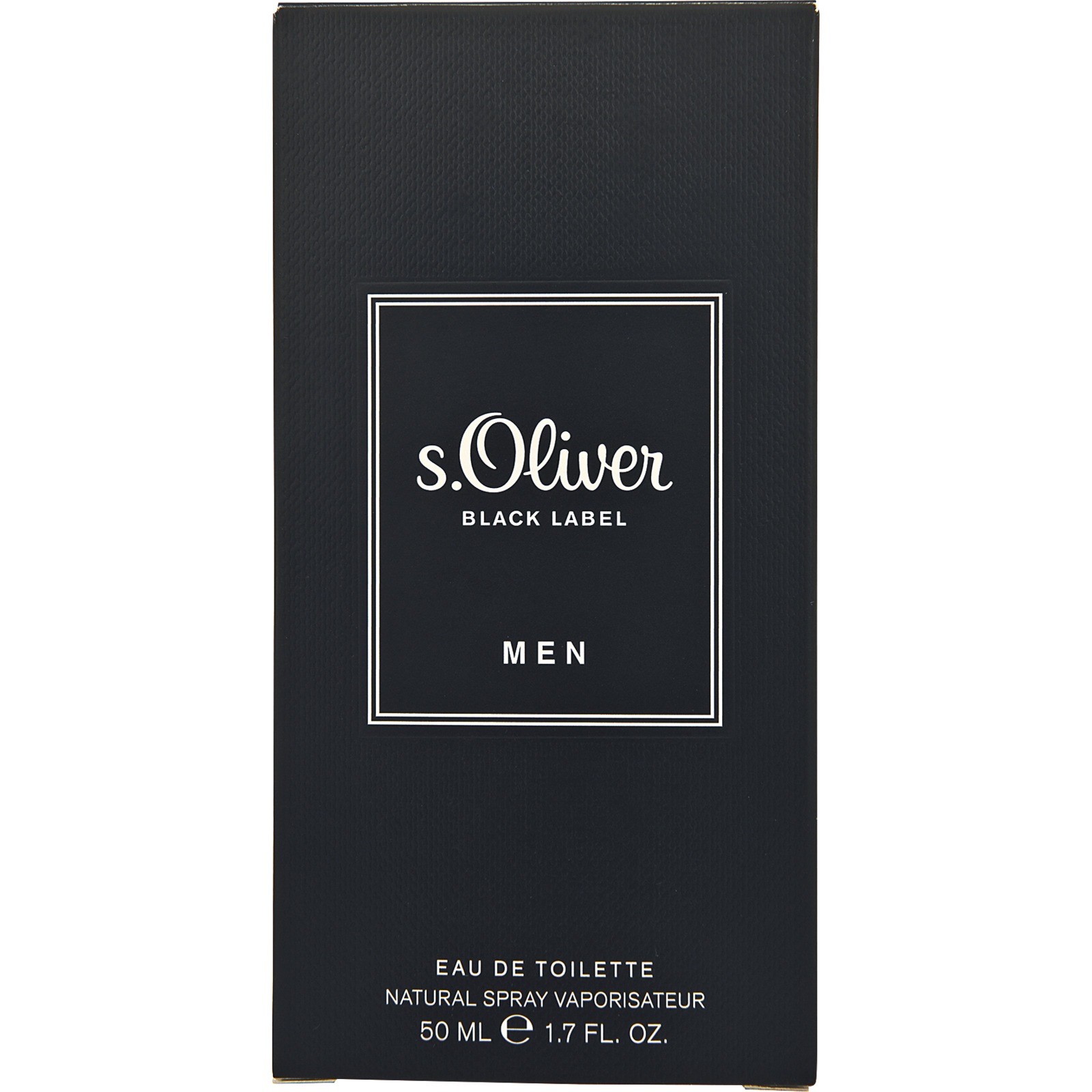 s.Oliver Black Label Men Eau de Toilette 50 ml