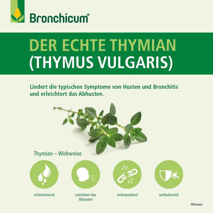 Bronchicum® Thymian Lutschtabletten, 2x50 St