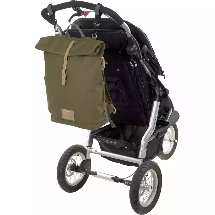 LÄSSIG Wickelrucksack Rolltop Backpack olive