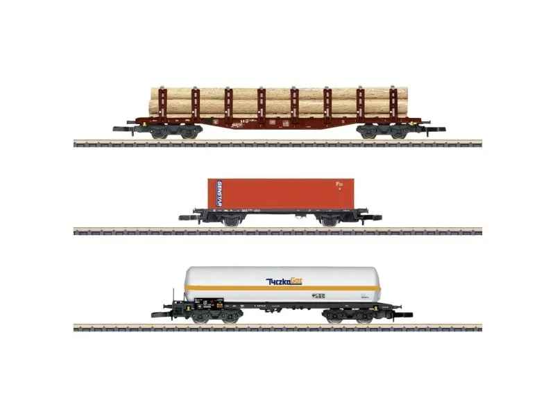 Märklin 82596, Fragtbil, Formonterede, Z (1:220), Ethvert køn, Metal, Plast, 3 stk