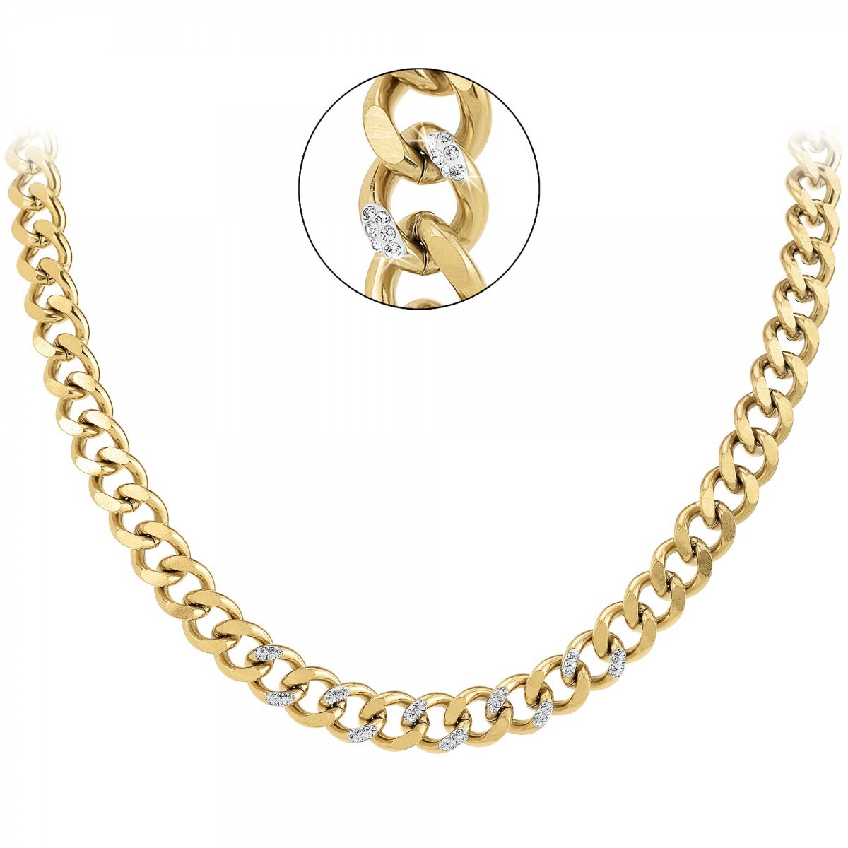 Collier SC Bohème orné de Cristaux scintillants