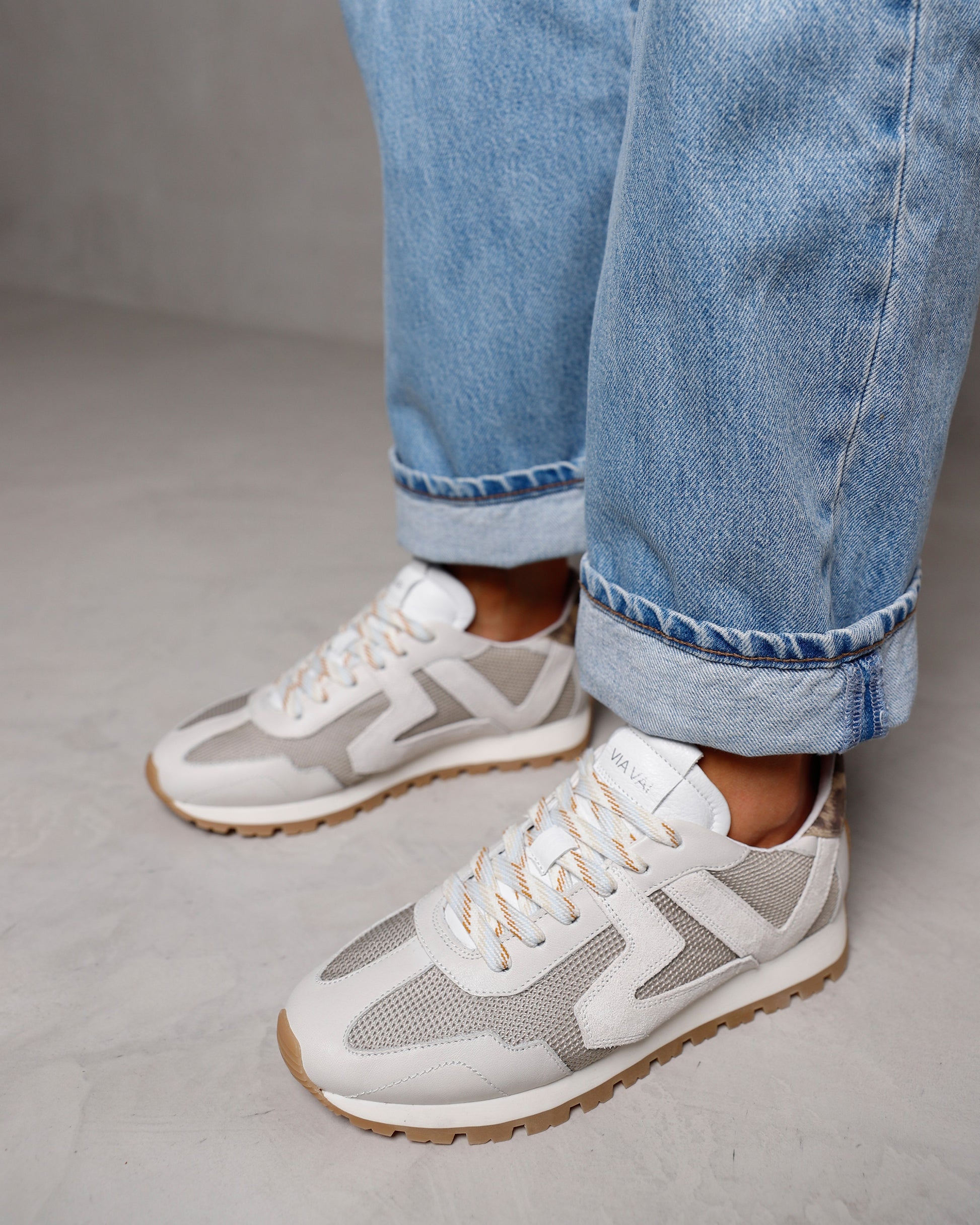 VIA VAI witte dames sneakers Scott Kenzie
