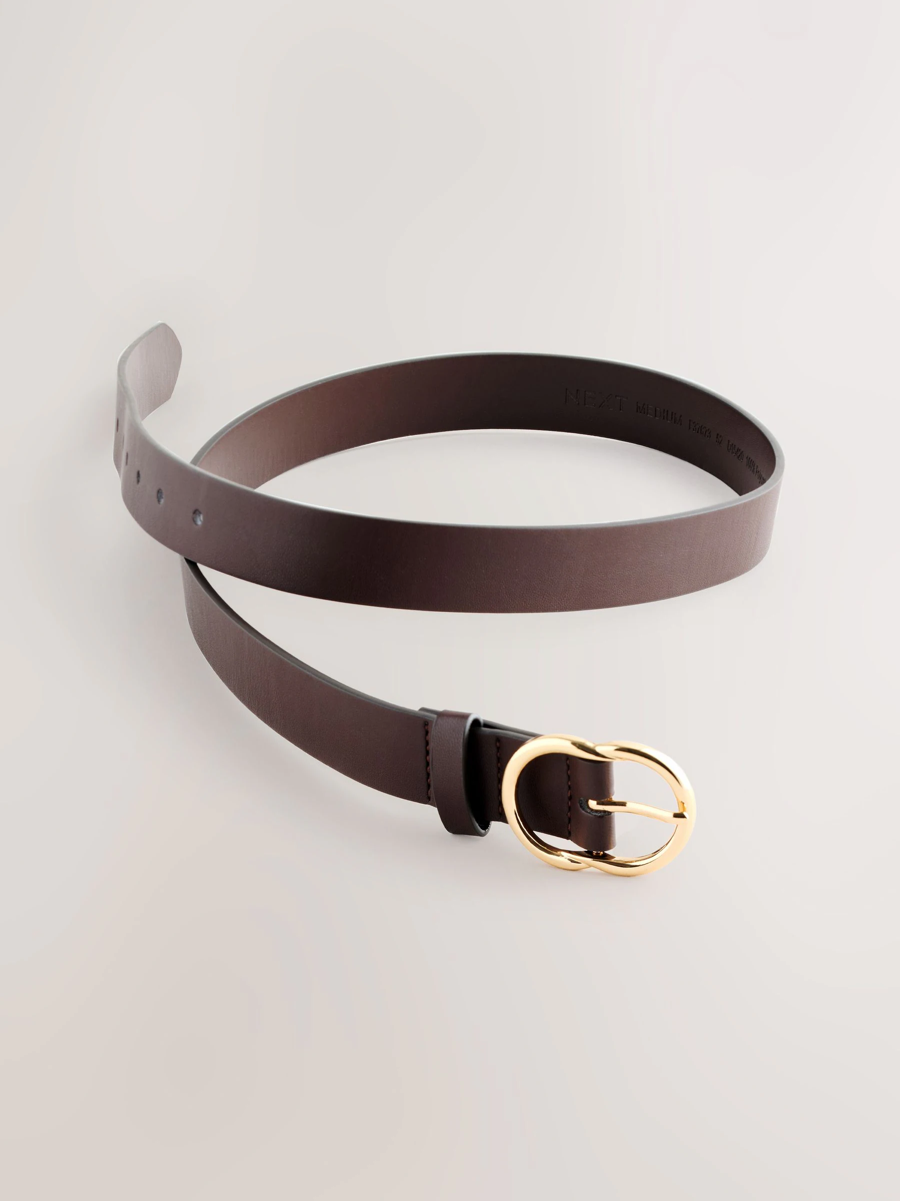 Chocoladebruin - Normale PU-riem