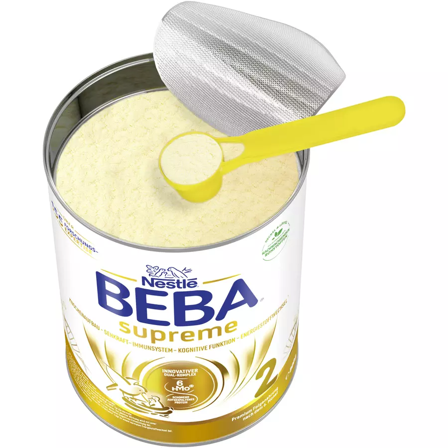 Nestlé BEBA SUPREME 2 Folgemilch 800g nach dem 6. Monat