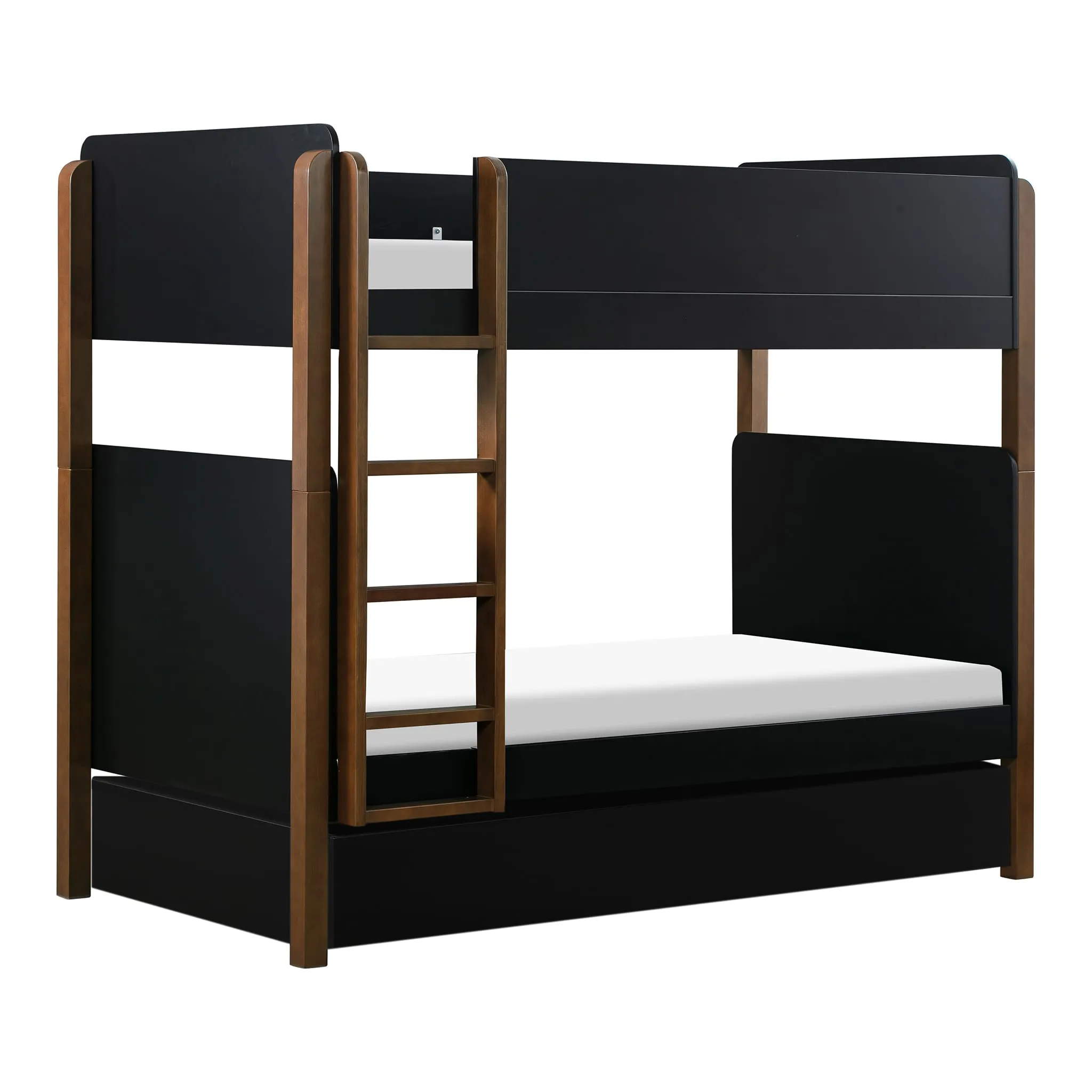 Million Dollar Baby Tiroir de Rangement pour Lit Gigogne Simple Universel - Noir