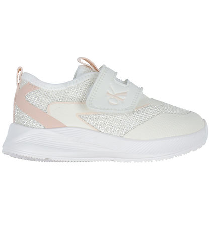 Calvin Klein Schuhe - Niedrig Süß Lace-Up - Off White/Powder Ros