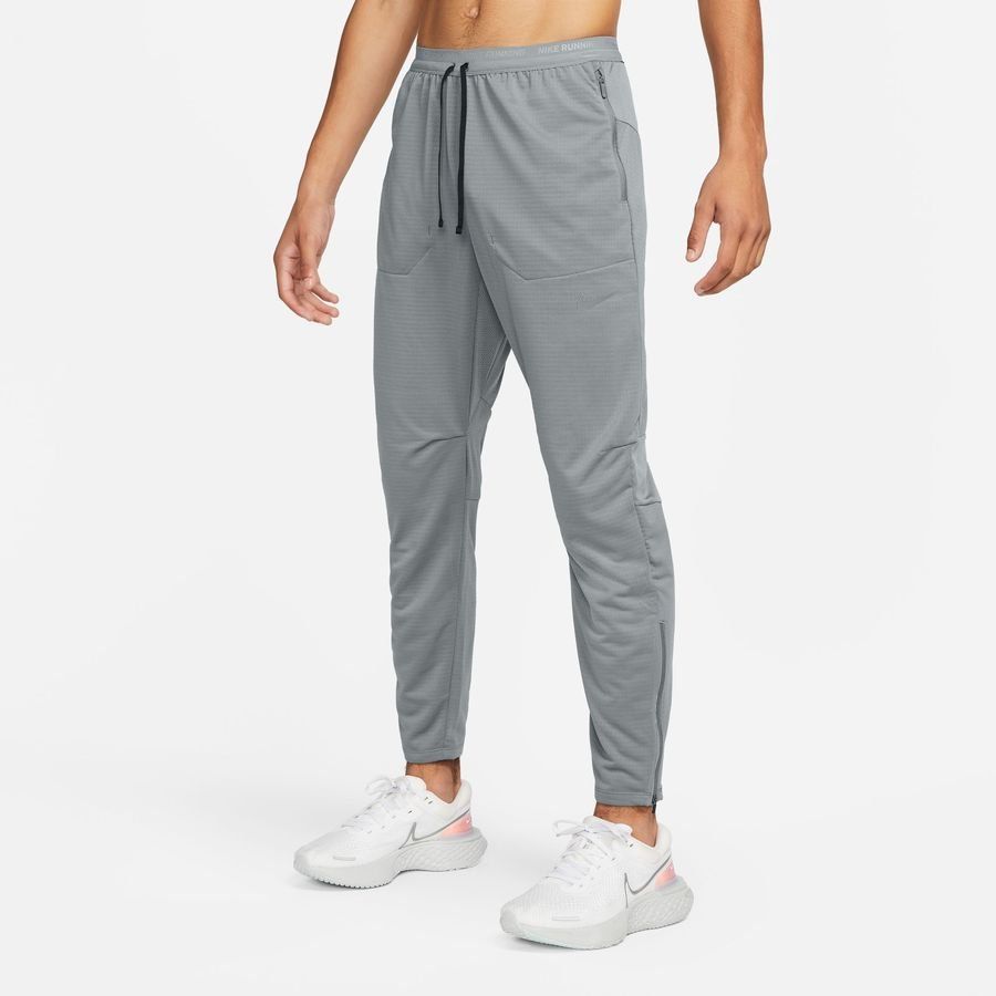 Nike Pantalon de running Phenom Dri-FIT Knit - Gris/Argenté