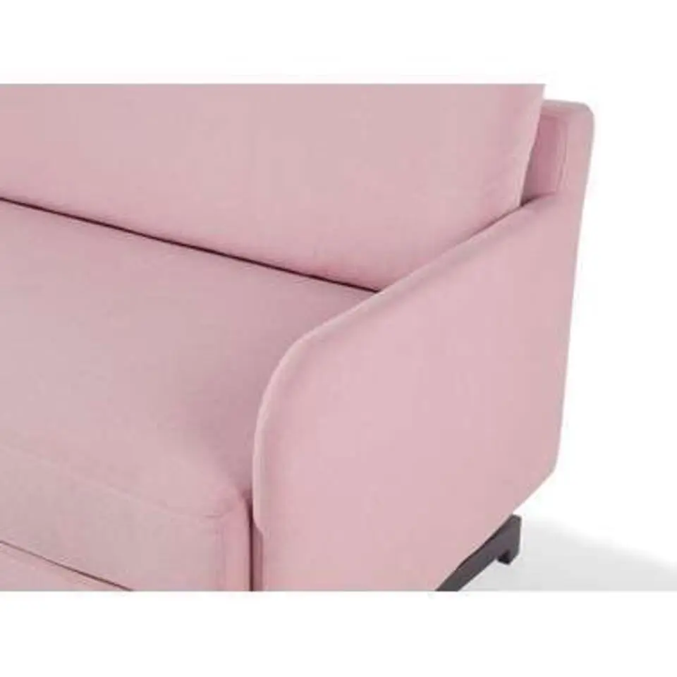 BELFAST - Slaapbank - Roze - Polyester