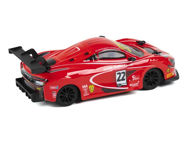 TEC-TOY Auto McLaren 720S GT3 Rot, 1:24 Ferngesteuerter Sportwagen für Kinder ab 6 Jahren