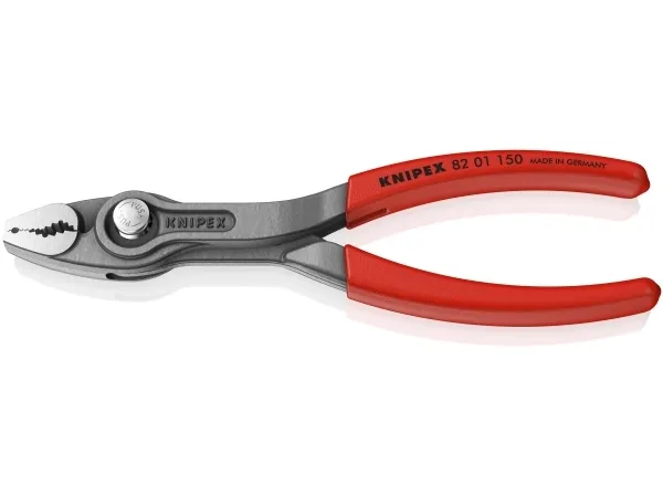 KNIPEX TwinGrip frontgribetang rød længde 150 mm (82 01 150)