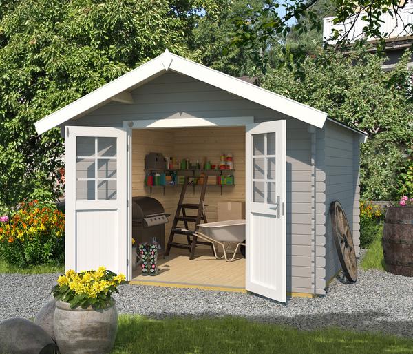 Weka Gartenhaus 209 Gr. 3, ca. B333/H261/T360