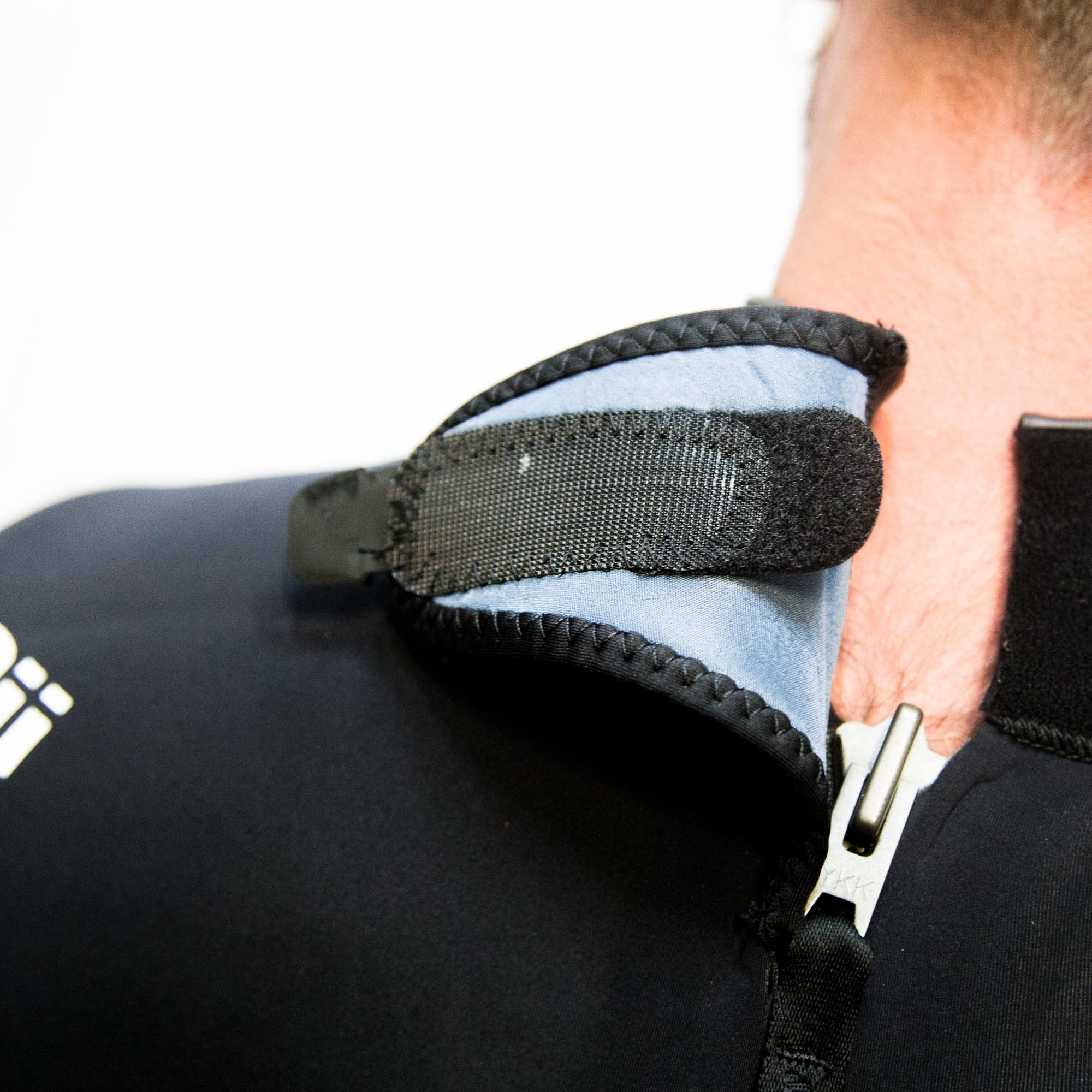 Mormaii SNAP Back Zip - 4/3 mm Black / Silver