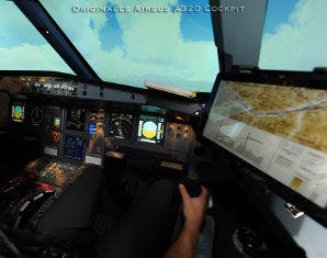 Flight Simulator - Airbus A320 in Wien als Geschenk