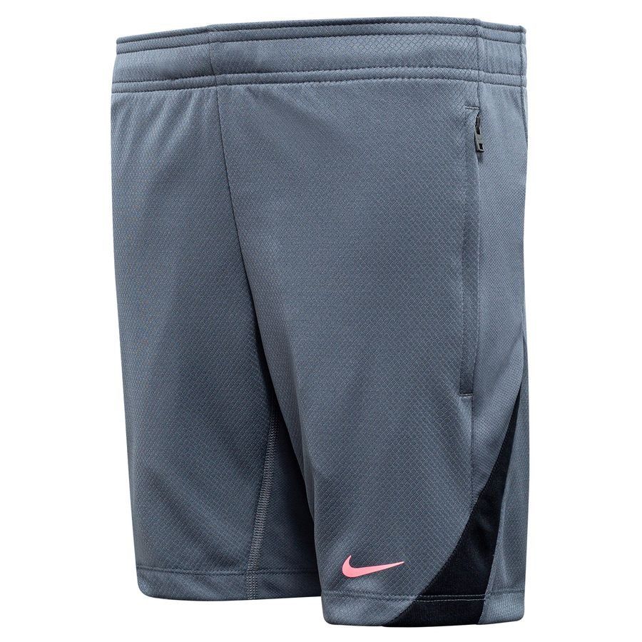 Nike Short d'Entraînement Dri-FIT Strike - Gris/Noir/Rose Enfant
