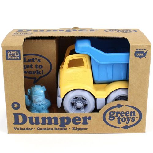 Green toys kiepwagen blauw - gerecycled