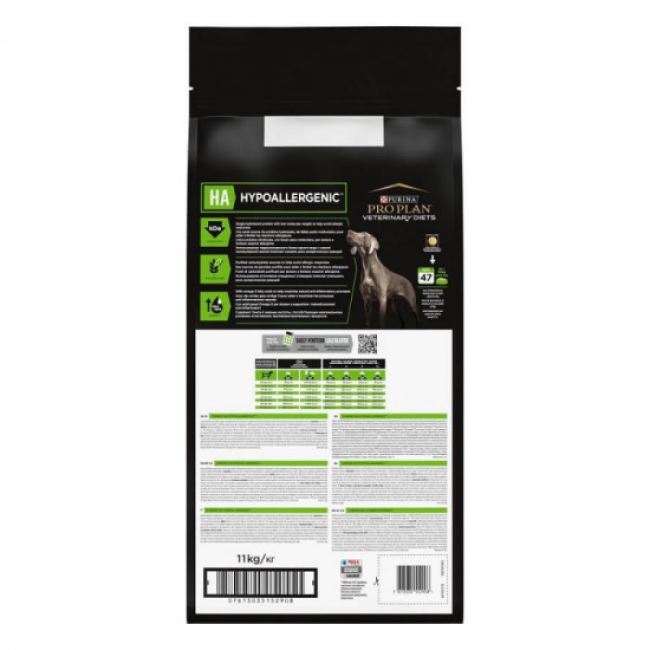 Pro Plan Veterinary Diet HA Hypoallergenic pour chiens