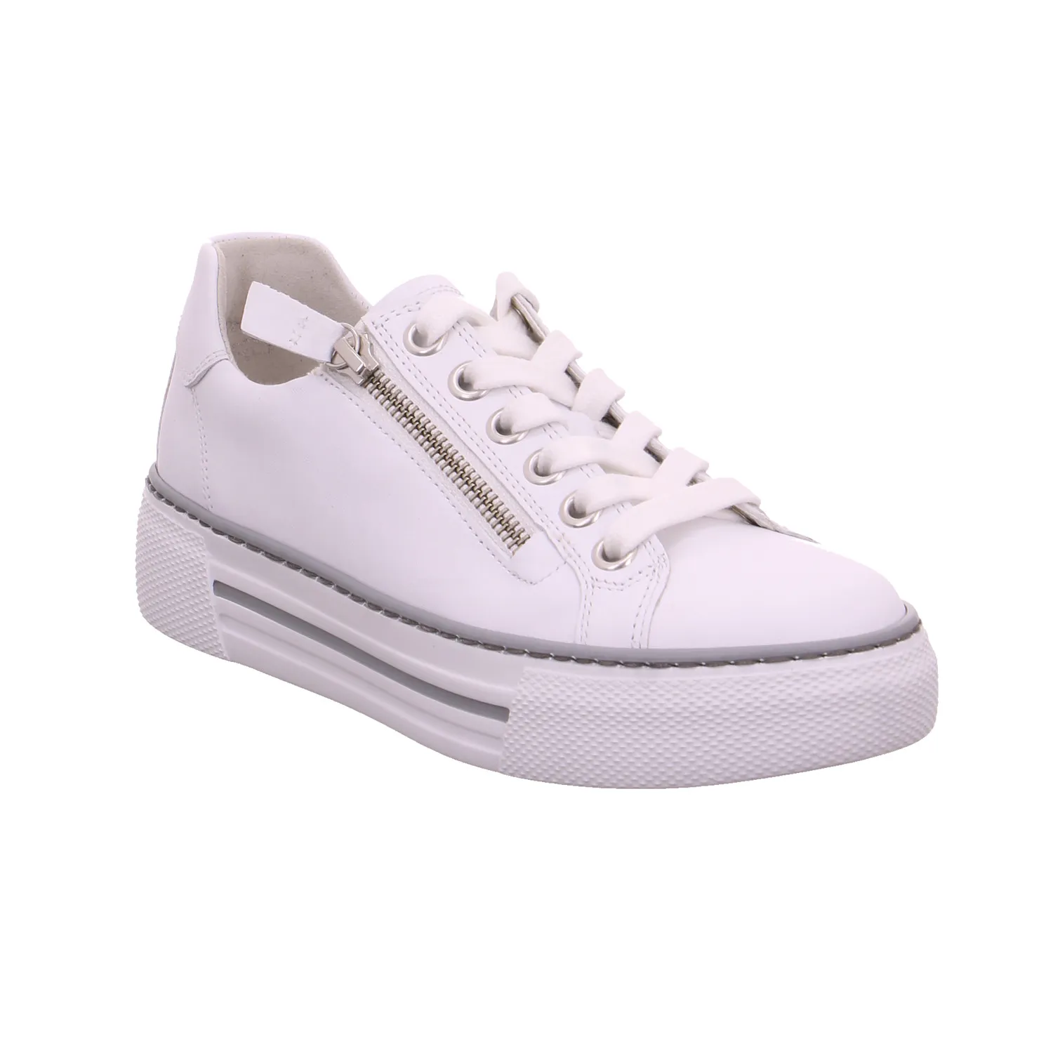 GABOR Sneaker Weiss Leder  
