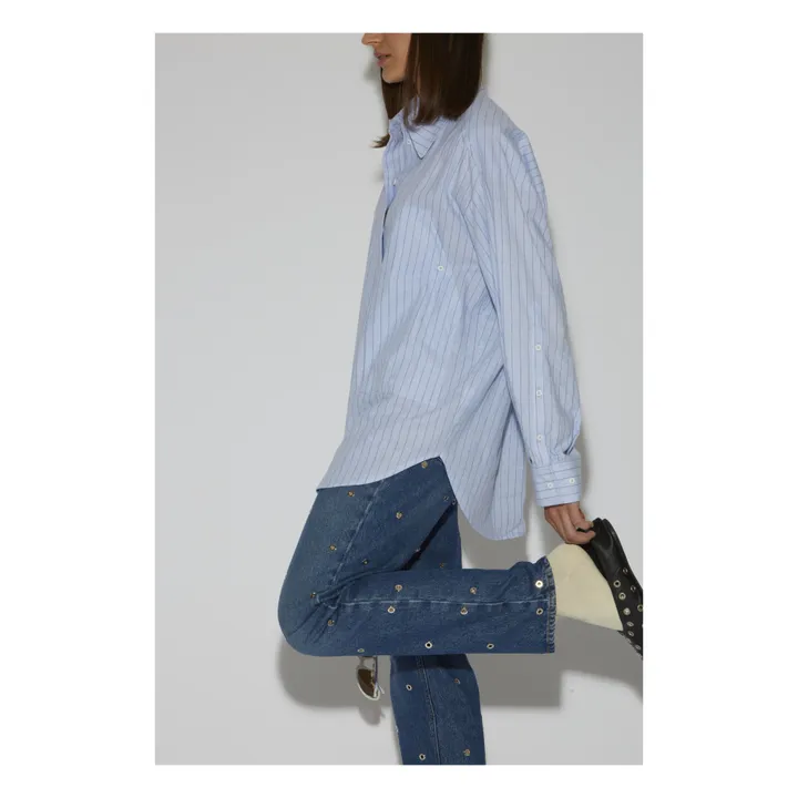Roseanna Chemise Angèle Dylan Rayures | Bleu ciel