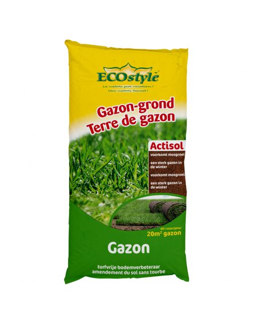 Ecostyle Cocopeat Gazon - Bodembedekking - 40 l