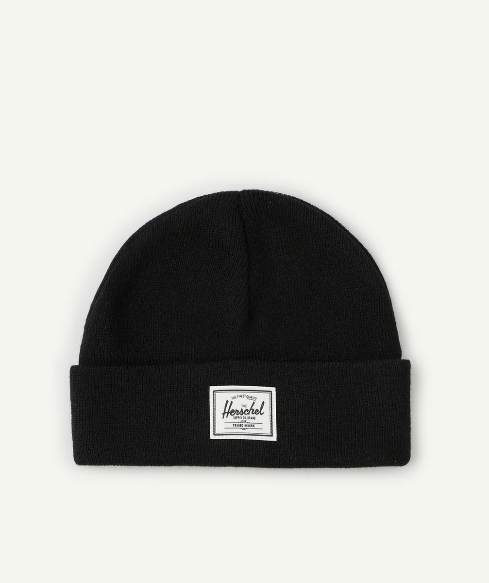 HERSCHELBONNET ADO ELMER SHALLOW EN MAILLE NOIR