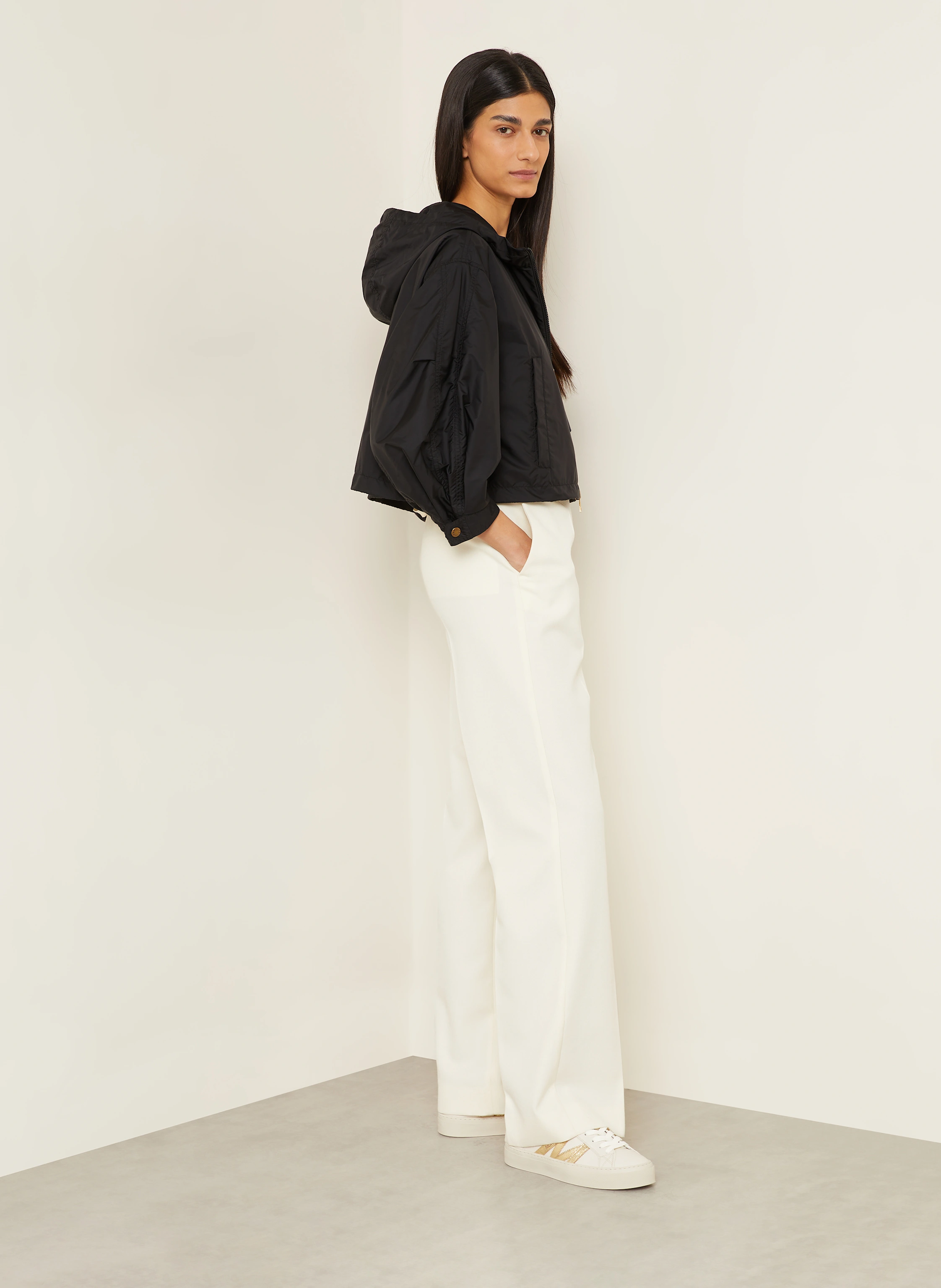 MONCLER Cropped-Jacke VIZILLE mit 3/4-Arm
