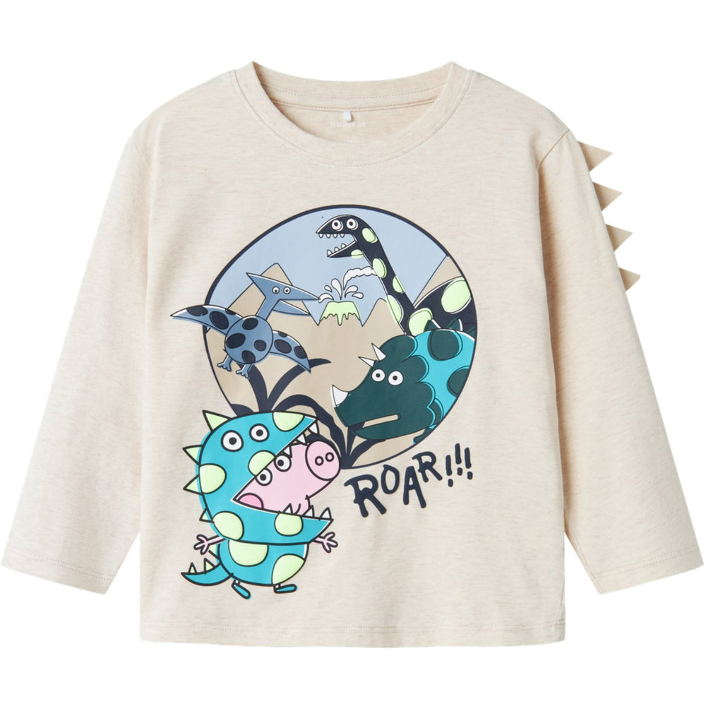 Køb Name It Peyote Melange Fry Peppa Pig Regular Bluse