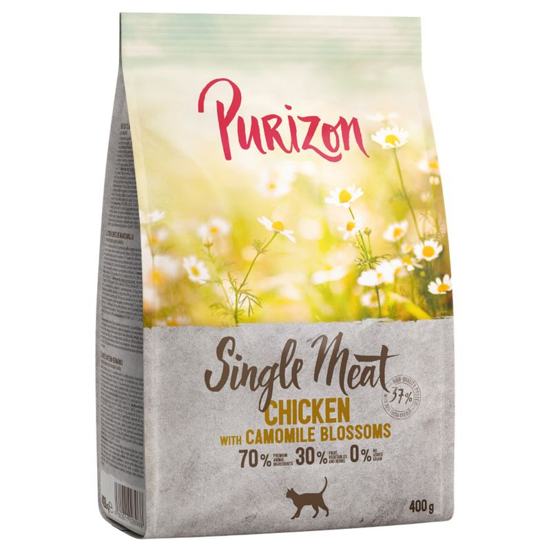 Purizon Single Meat poulet, fleurs de camomille