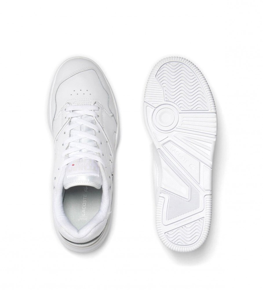 Tênis Lacoste Lineshot de couro branco