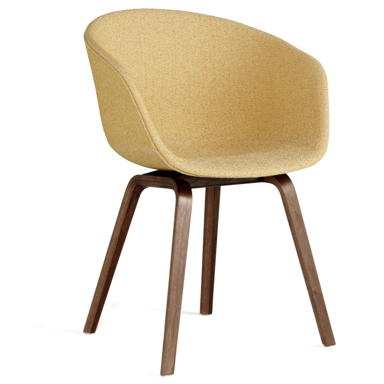 Hay About a Chair AAC23 stoel met walnoot ond. olavi 15 beige