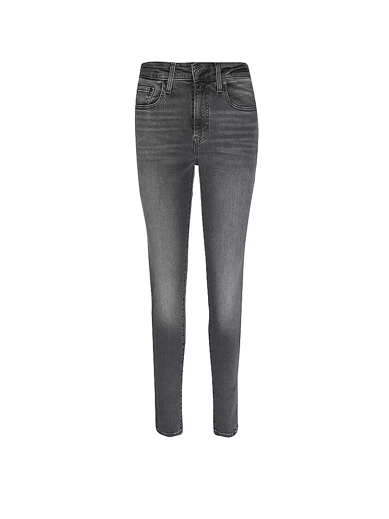 LEVI'S® Highwaist Jeans 721 HIGH RISE SKINNY grau