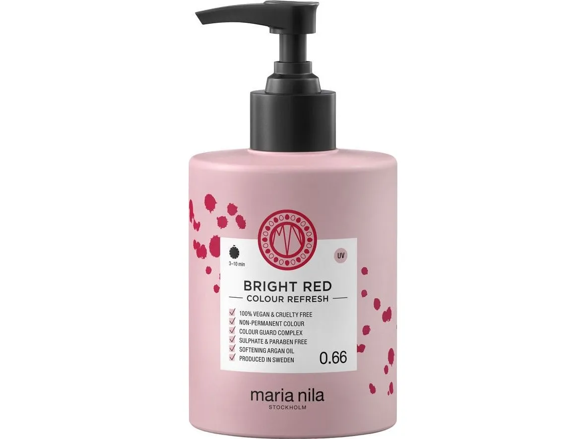 Macadamia Maria Nila Colour Refresh Farba do włosów 300ml 0,66 Bright Red
