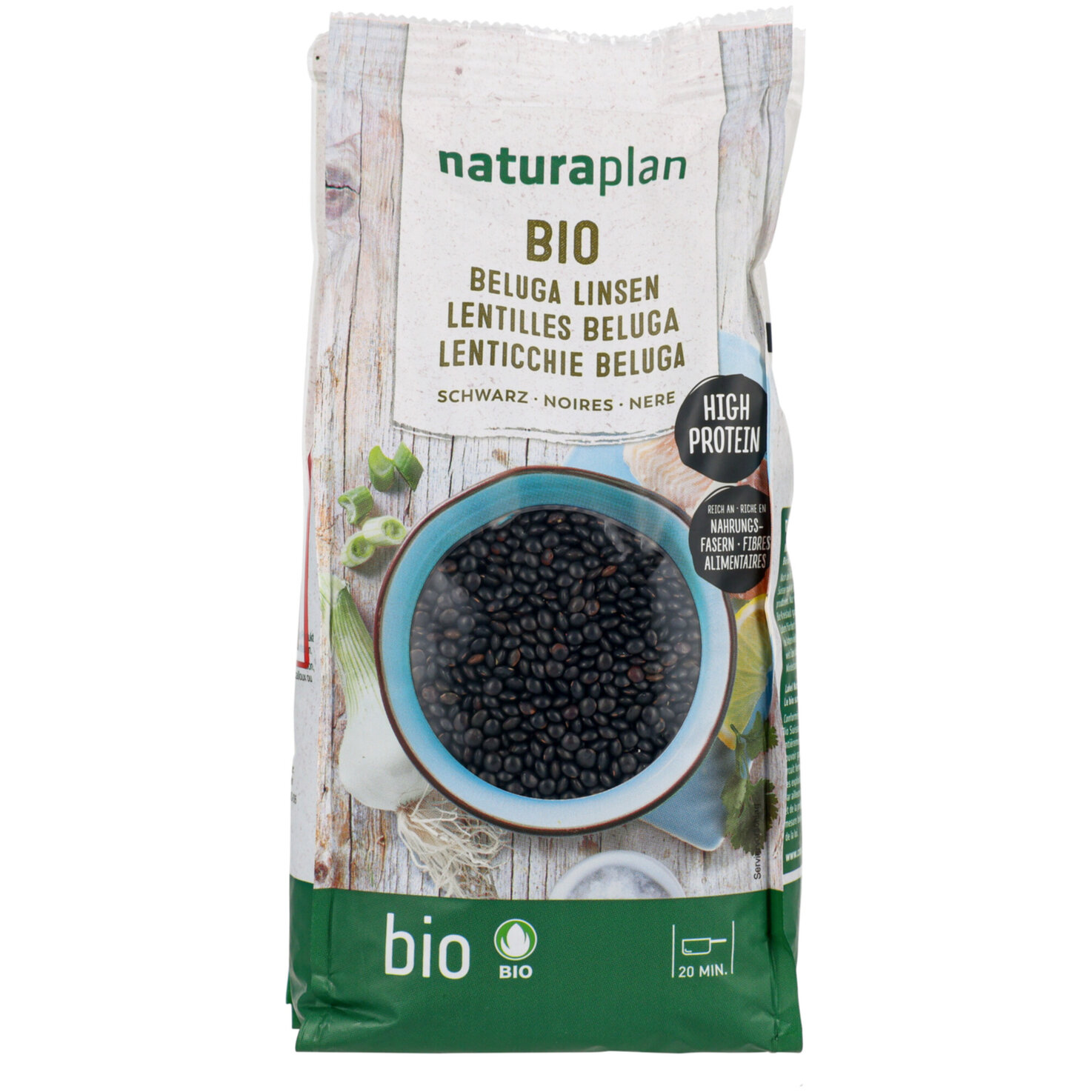 Naturaplan Bio Beluga Linsen