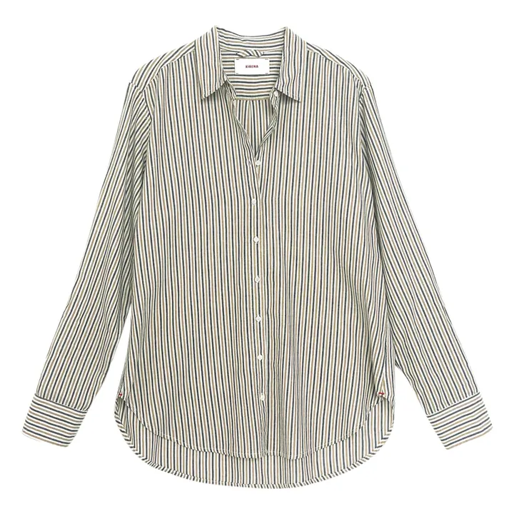 Xirena Chemise Beau Rayures Tolliver | Beige