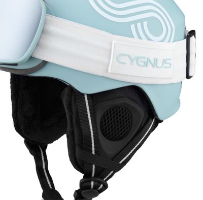 CygnusSki Helmet Set - hellblau
