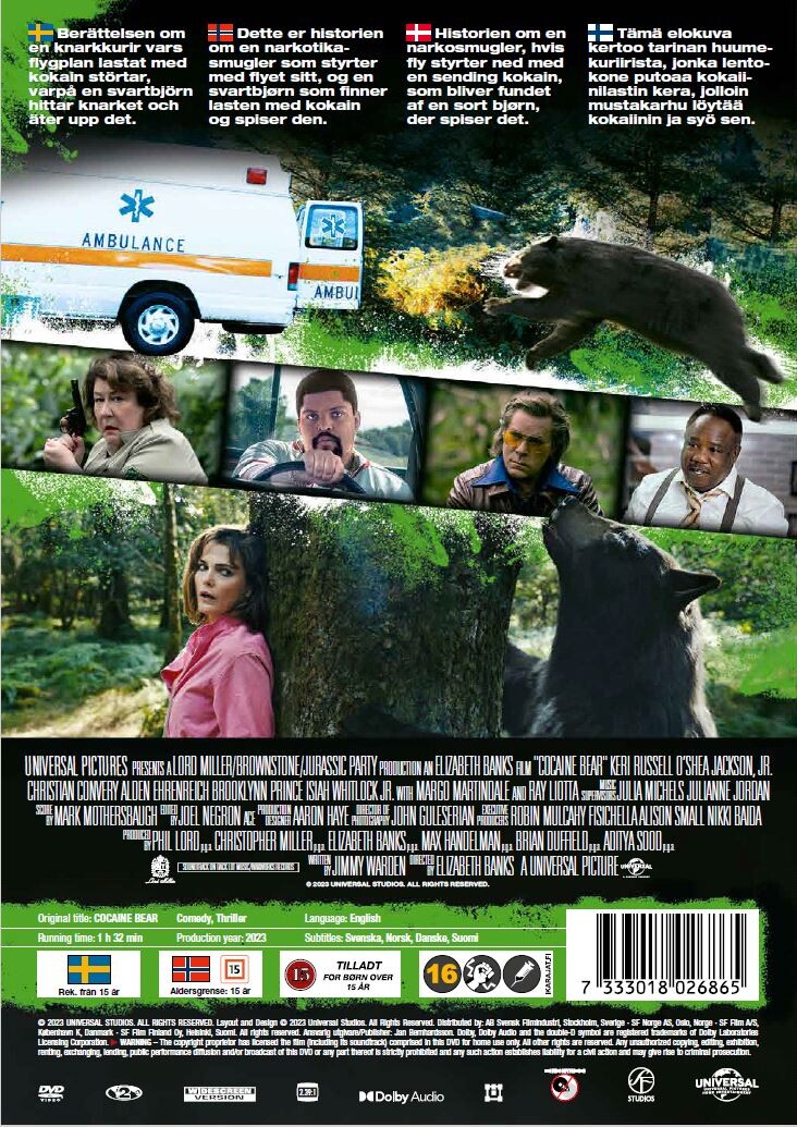Cocaine Bear - DVD