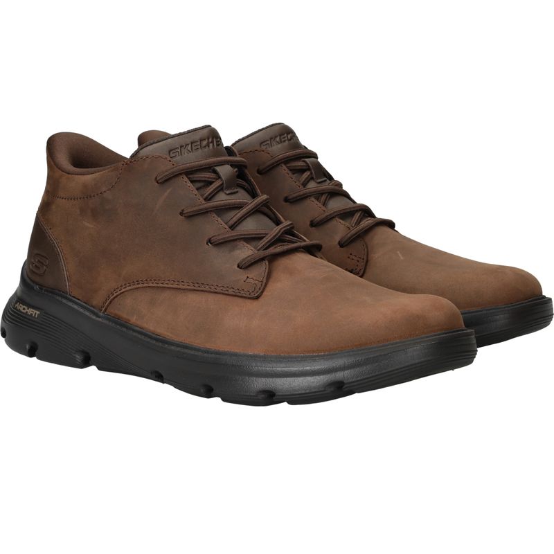 Skechers Slip-Ins Arch Fit Garza Boots Bruin Heren