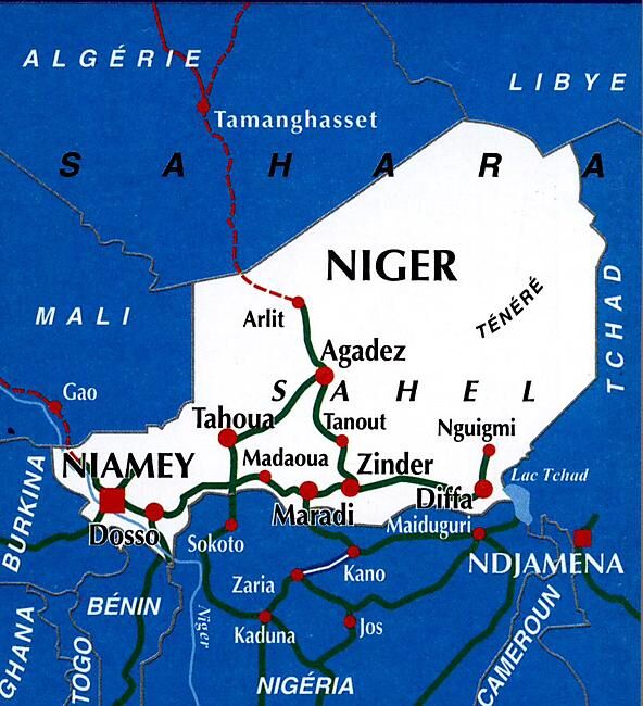 IGN - NIGER 1 2 000 000