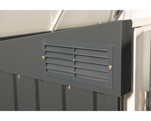 DuraMax opbergbox inclusief 2 sleutels, 154,2 x 96 x 130,5 cm, antraciet