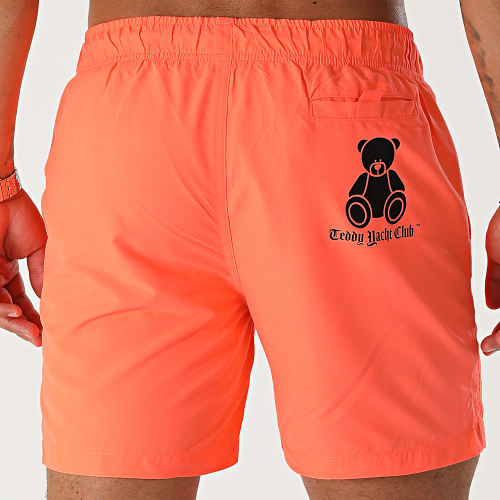 Short De Bain Flash Series Orange Fluo