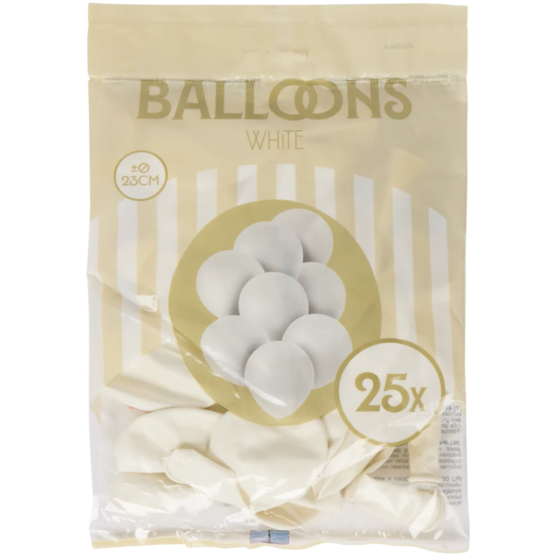Ballonnen 25 stuks | diverse kleuren