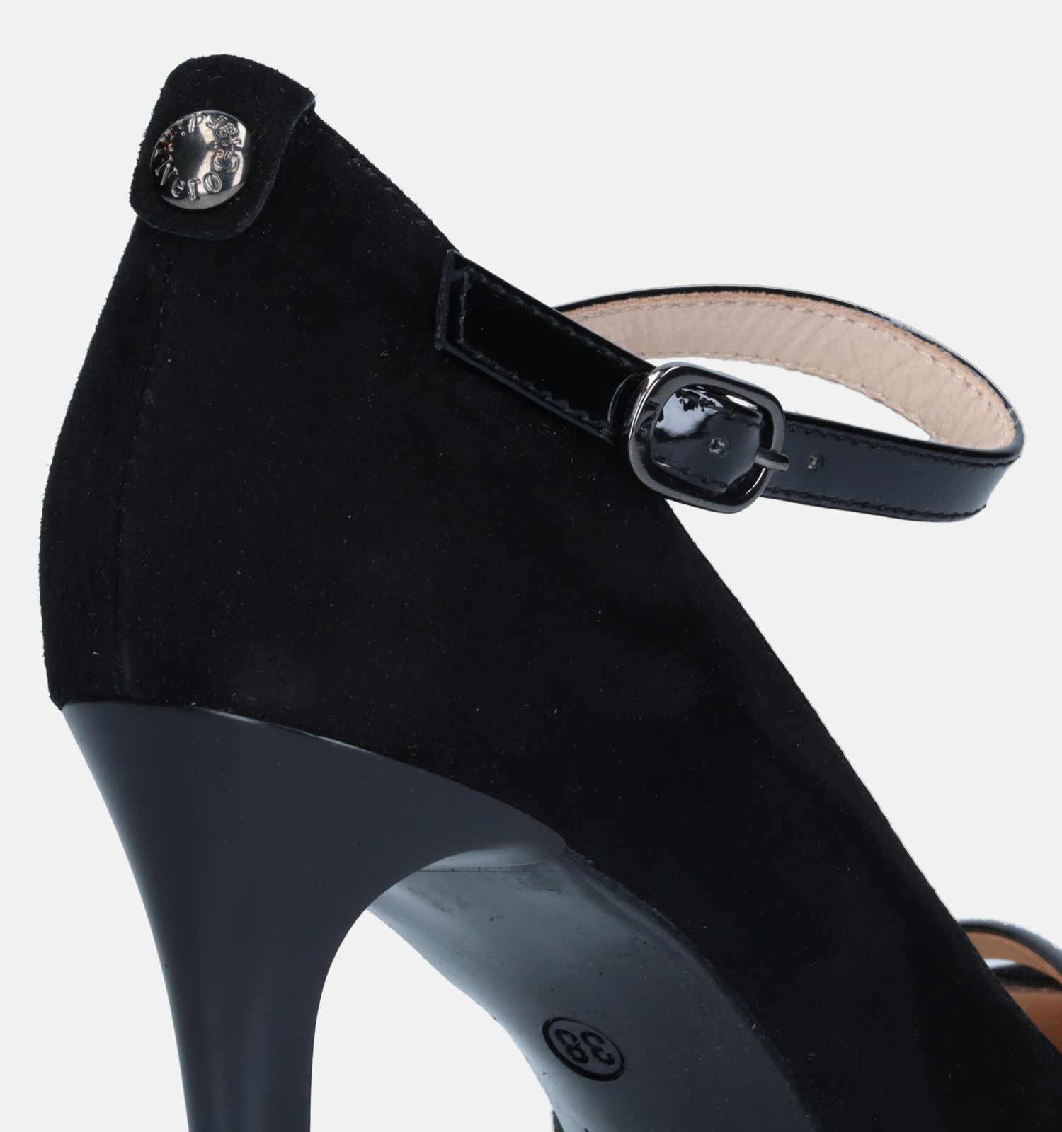 Pumps met bandje zwart
