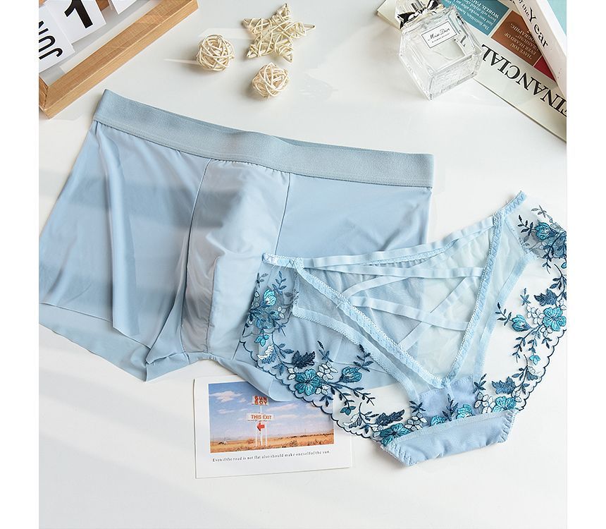Pancherry - Koppelset: Boxershort + Panty
