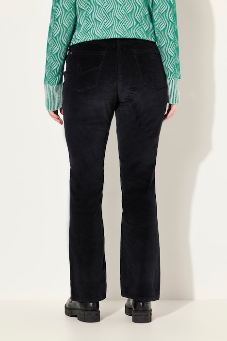 Cordhose Marie, Bootcut, Komfortbund, Biobaumwolle