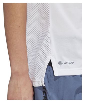 Maillot manches courtes Femme adidas Terrex Agravic Blanc