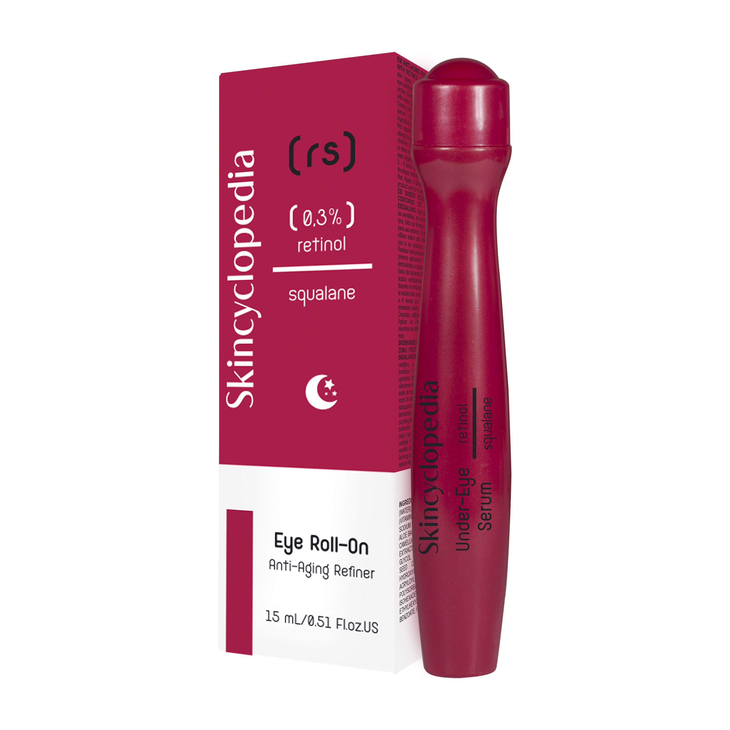 Serum Antiedad para el Contorno de Ojos con Retinol y Escualeno Cremas contorno de ojos