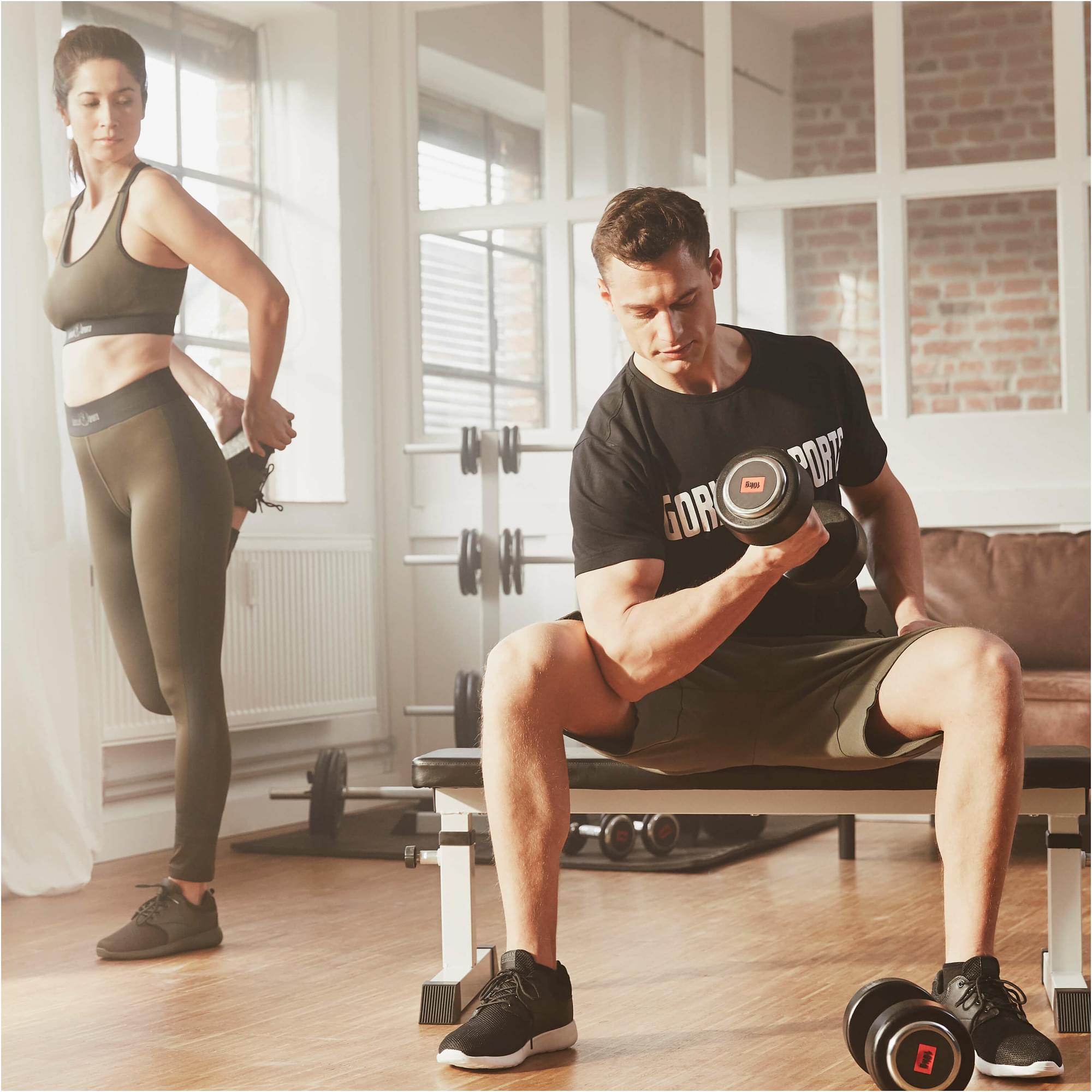 Suporte para anilhas Gorilla Sports