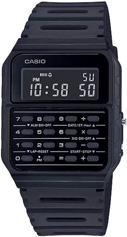 Casio - CA-53WB-1BEF Horloge - Zwart - Hars