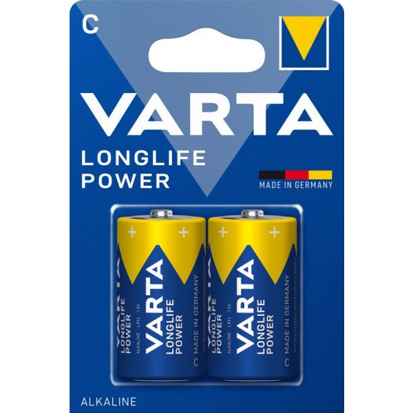 Varta Pilha Alcalina 1.5V High Energy C LR14 2 Un.